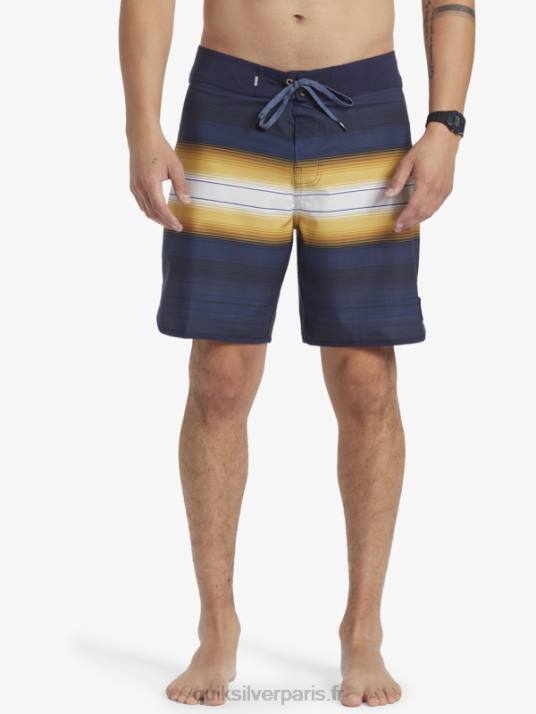 Hommes Quiksilver x Pacifico boardshort surfsilk 18 D6PT13 blazer bleu marine