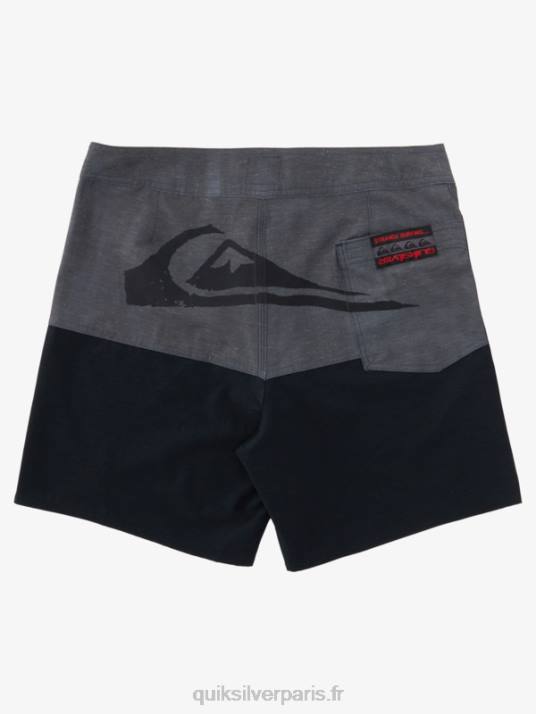 Hommes Quiksilver x Stranger choses butt logo 1986 17 boardshorts D6PT1719 la tête en bas