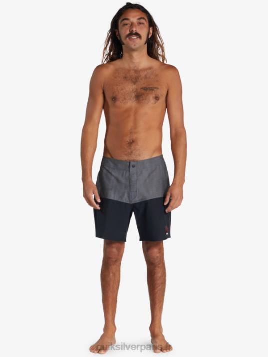 Hommes Quiksilver x Stranger choses butt logo 1986 17 boardshorts D6PT1719 la tête en bas