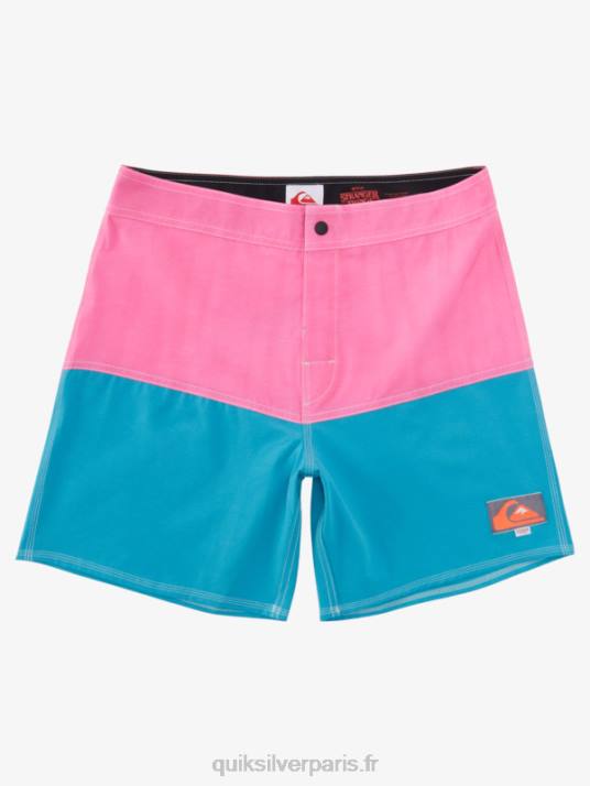 Hommes Quiksilver x Stranger choses butt logo 1986 17 boardshorts D6PT1720 collines de lénora