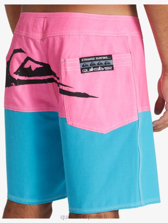Hommes Quiksilver x Stranger choses butt logo 1986 17 boardshorts D6PT1720 collines de lénora