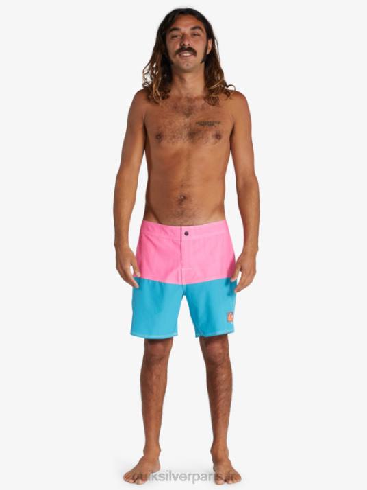 Hommes Quiksilver x Stranger choses butt logo 1986 17 boardshorts D6PT1720 collines de lénora