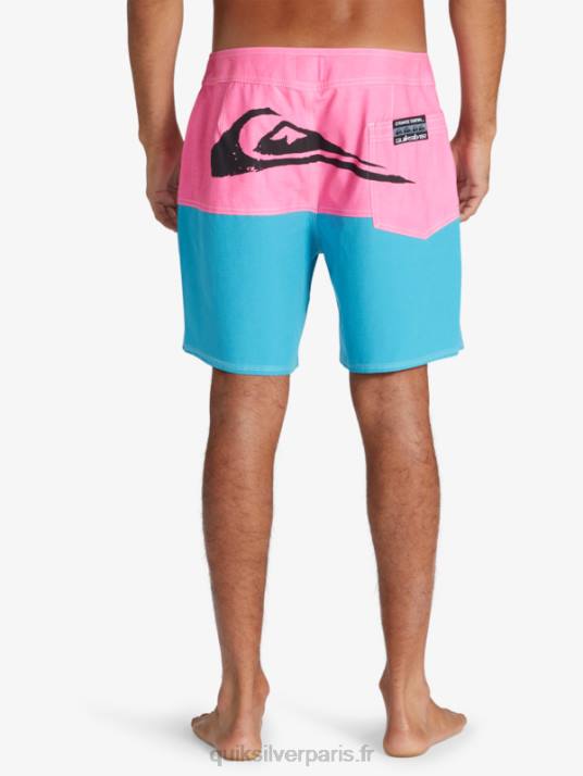 Hommes Quiksilver x Stranger choses butt logo 1986 17 boardshorts D6PT1720 collines de lénora