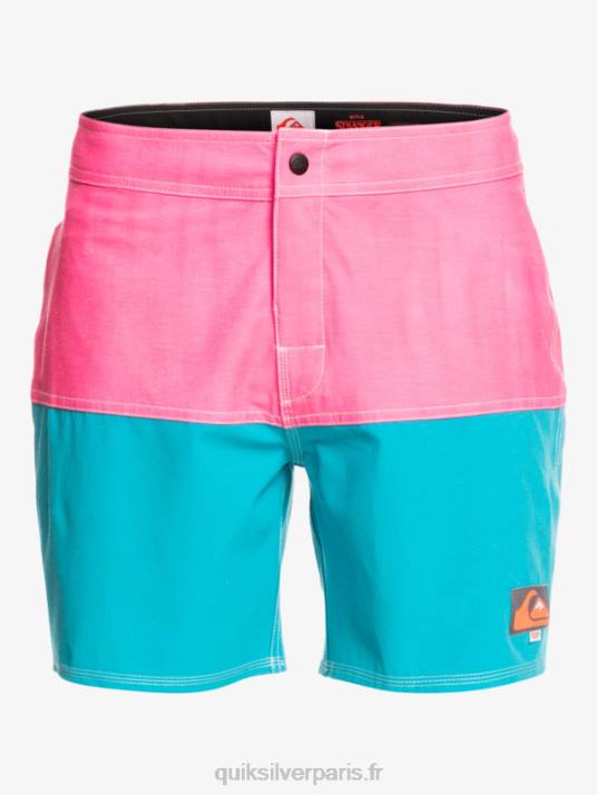 Hommes Quiksilver x Stranger choses butt logo 1986 17 boardshorts D6PT1720 collines de lénora