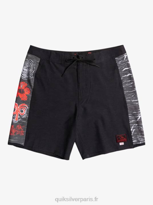 Hommes Quiksilver x Stranger choses originales arc 1986 18 boardshorts D6PT1786 la tête en bas