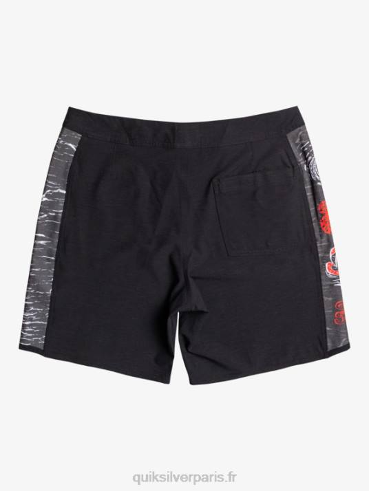 Hommes Quiksilver x Stranger choses originales arc 1986 18 boardshorts D6PT1786 la tête en bas
