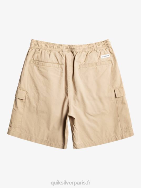 Hommes Quiksilver cargo taxer taille élastique 19 shorts D6PT1009 plage