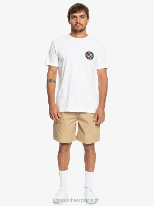 Hommes Quiksilver cargo taxer taille élastique 19 shorts D6PT1009 plage
