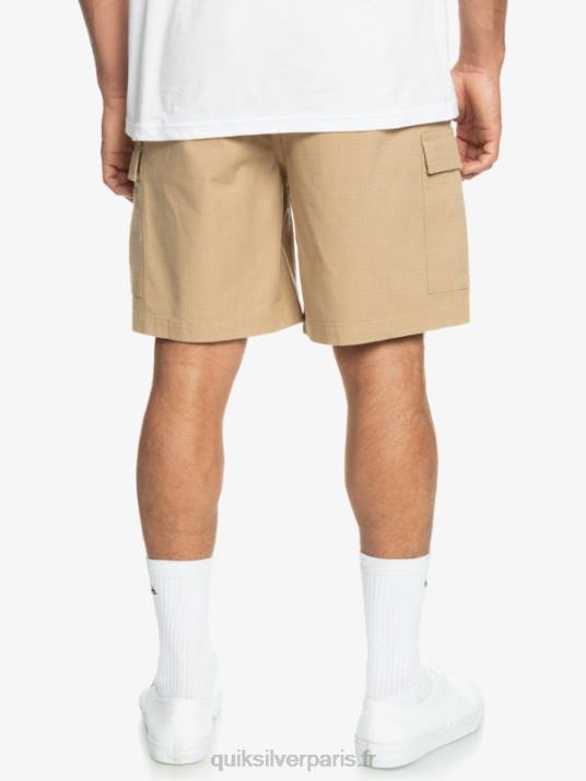 Hommes Quiksilver cargo taxer taille élastique 19 shorts D6PT1009 plage