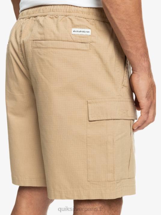 Hommes Quiksilver cargo taxer taille élastique 19 shorts D6PT1009 plage