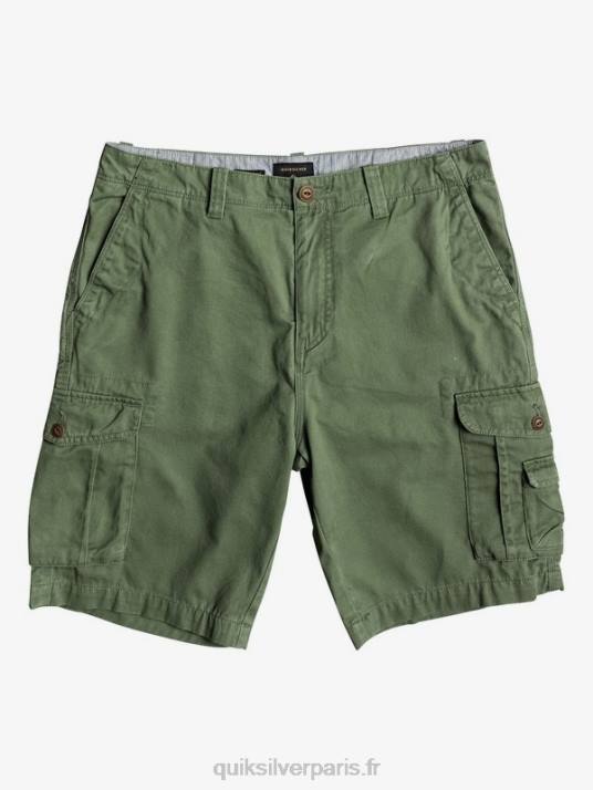 Hommes Quiksilver crucial battle 21 short cargo D6PT1523 trèfle à quatre feuilles