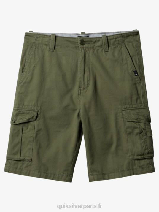 Hommes Quiksilver crucial battle 21 short cargo D6PT1523 trèfle à quatre feuilles