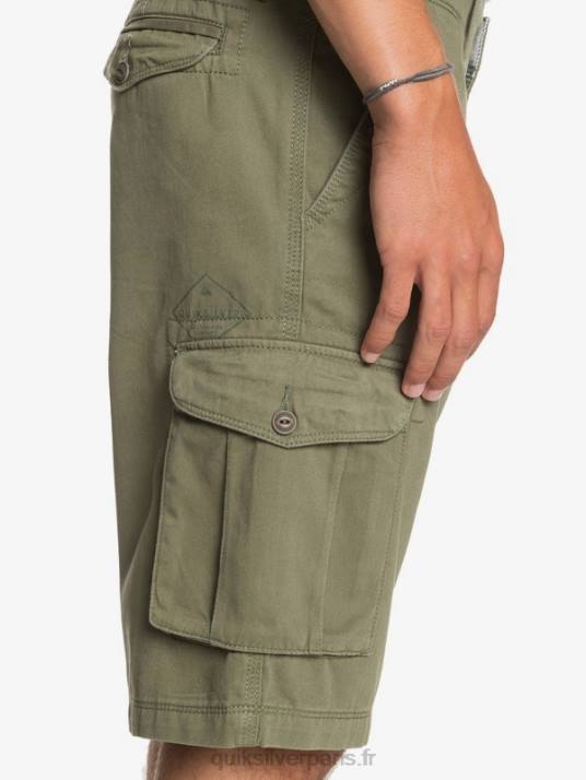 Hommes Quiksilver crucial battle 21 short cargo D6PT1523 trèfle à quatre feuilles