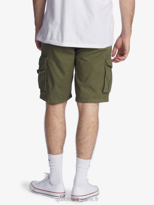 Hommes Quiksilver crucial battle 21 short cargo D6PT1523 trèfle à quatre feuilles