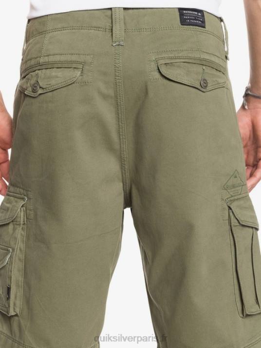 Hommes Quiksilver crucial battle 21 short cargo D6PT1523 trèfle à quatre feuilles