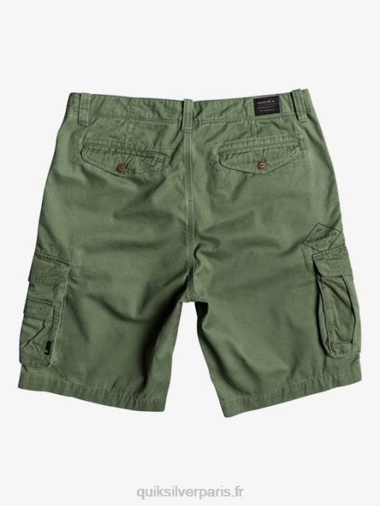 Hommes Quiksilver crucial battle 21 short cargo D6PT1523 trèfle à quatre feuilles