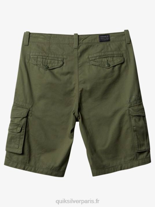 Hommes Quiksilver crucial battle 21 short cargo D6PT1523 trèfle à quatre feuilles