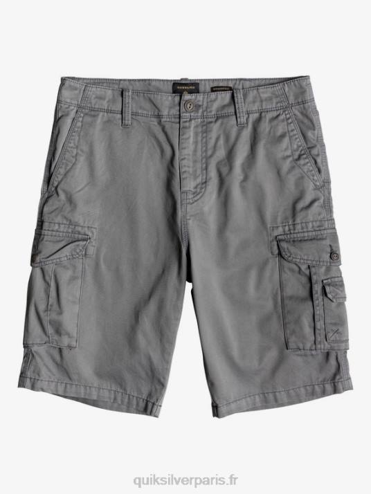 Hommes Quiksilver crucial battle 21 short cargo D6PT1525 ombre tranquille