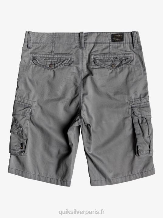 Hommes Quiksilver crucial battle 21 short cargo D6PT1525 ombre tranquille