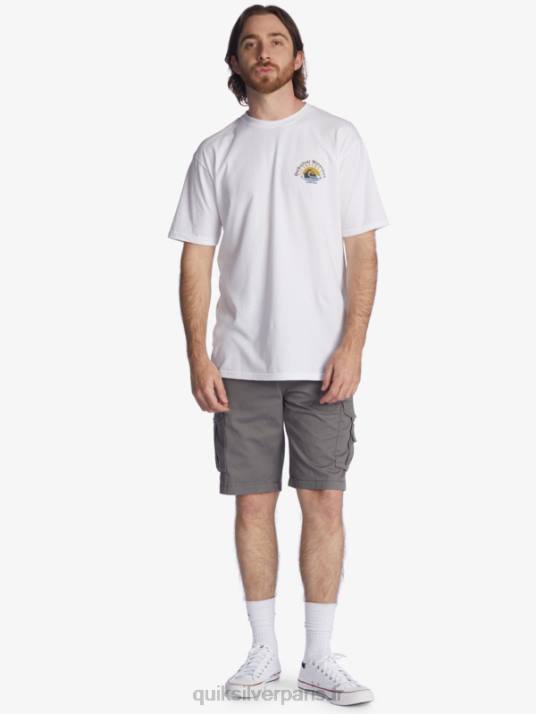 Hommes Quiksilver crucial battle 21 short cargo D6PT1525 ombre tranquille