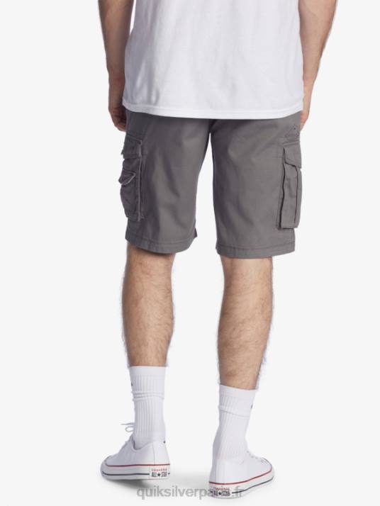Hommes Quiksilver crucial battle 21 short cargo D6PT1525 ombre tranquille