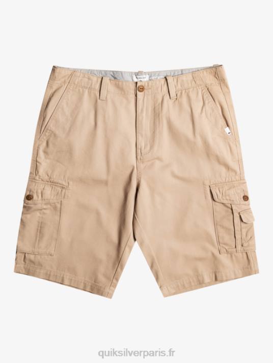Hommes Quiksilver short cargo de combat crucial D6PT958 plage