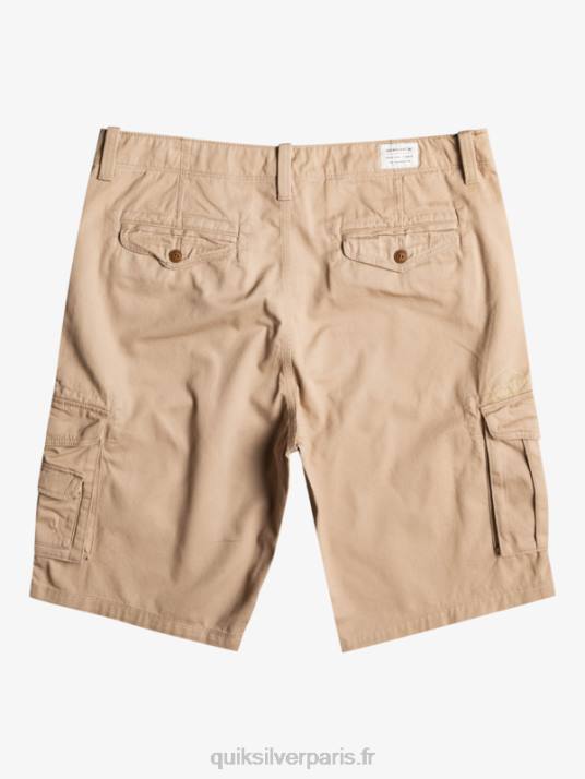 Hommes Quiksilver short cargo de combat crucial D6PT958 plage