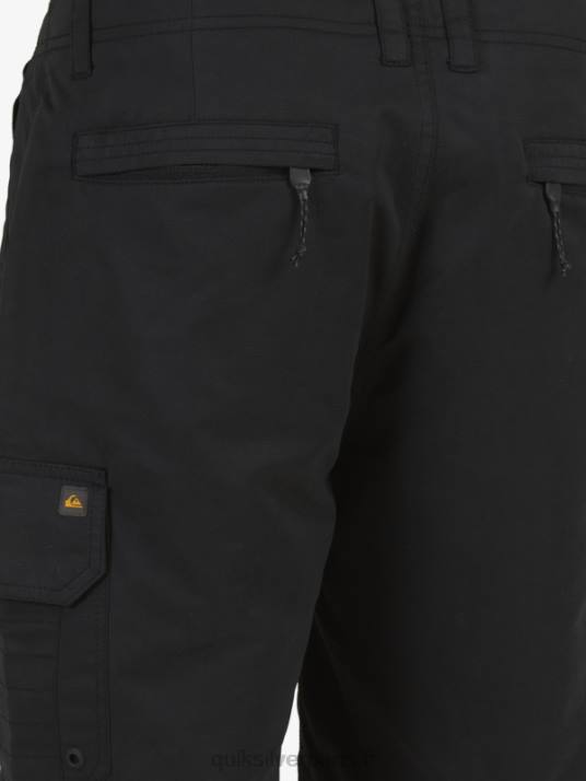 Hommes Quiksilver short cargo waterman maldive 20 D6PT1727 noir