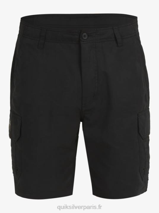 Hommes Quiksilver short cargo waterman maldive 20 D6PT1727 noir