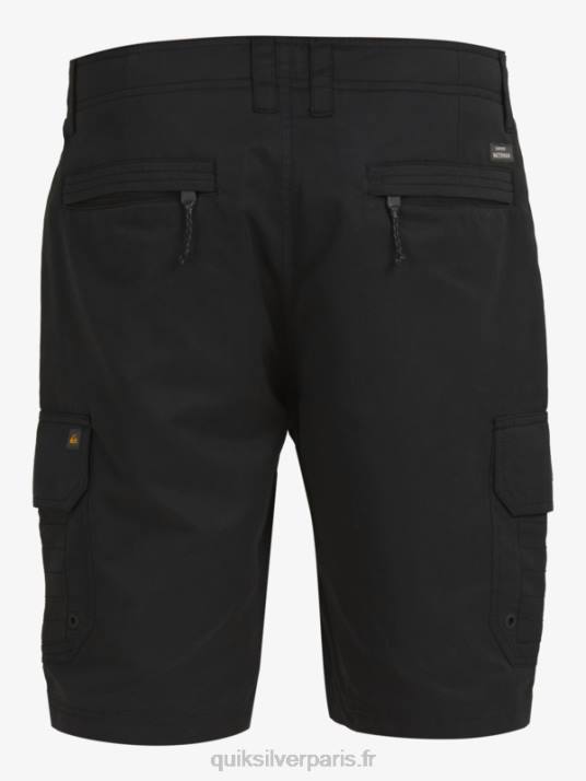 Hommes Quiksilver short cargo waterman maldive 20 D6PT1727 noir