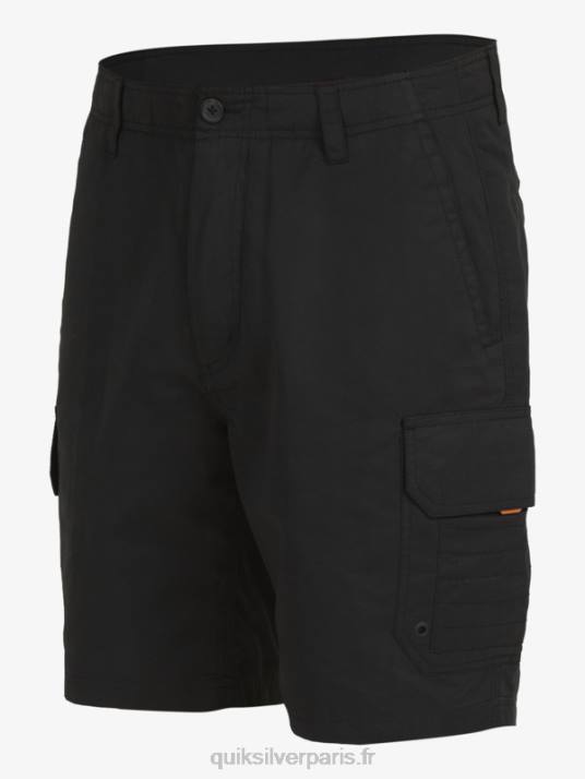 Hommes Quiksilver short cargo waterman maldive 20 D6PT1727 noir