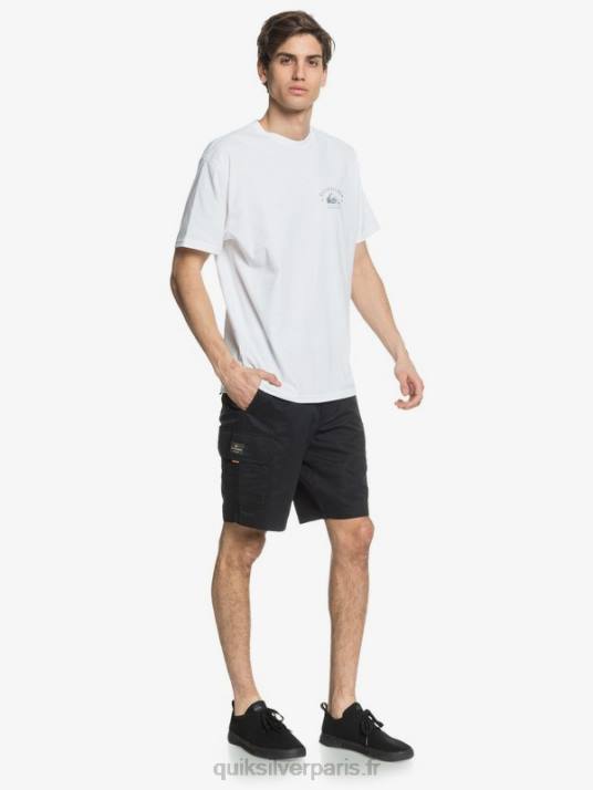 Hommes Quiksilver short cargo waterman maldive 20 D6PT1727 noir