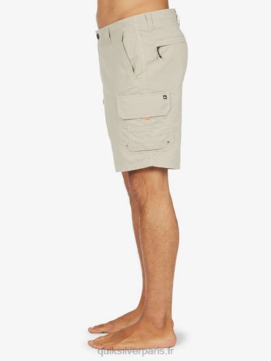 Hommes Quiksilver short cargo waterman maldive 20 D6PT1728 gris silex