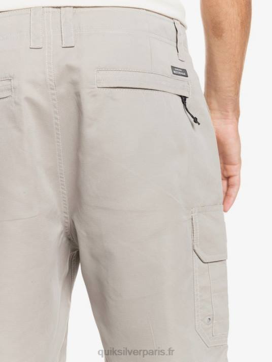 Hommes Quiksilver short cargo waterman maldive 20 D6PT1728 gris silex