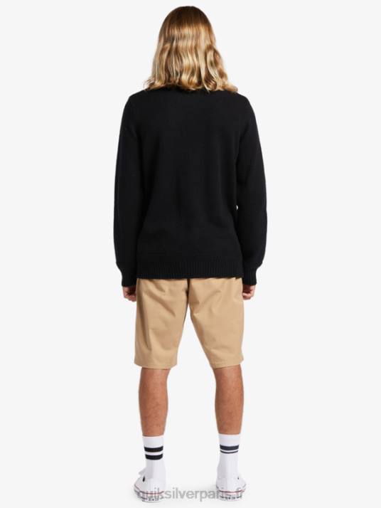 Hommes Quiksilver short chino écusson 21 D6PT1275 plage