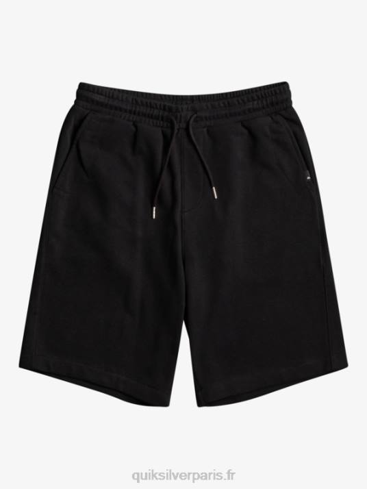 Hommes Quiksilver short de survêtement essentiel D6PT1273 noir