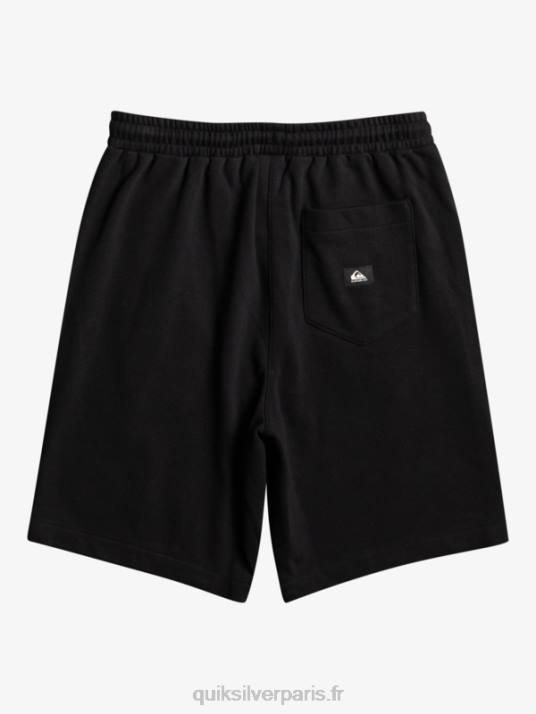 Hommes Quiksilver short de survêtement essentiel D6PT1273 noir