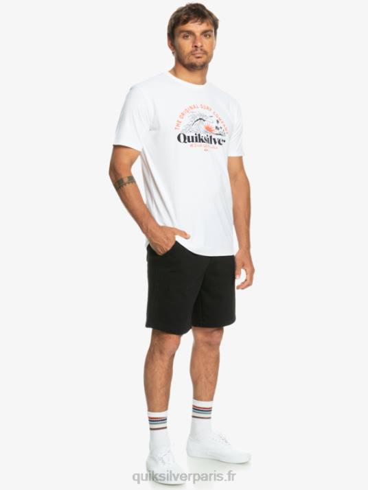 Hommes Quiksilver short de survêtement essentiel D6PT1273 noir