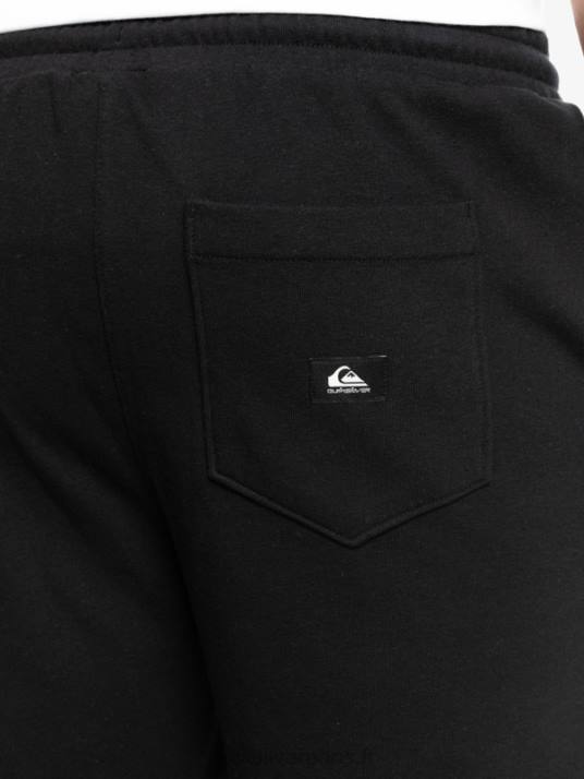 Hommes Quiksilver short de survêtement essentiel D6PT1273 noir