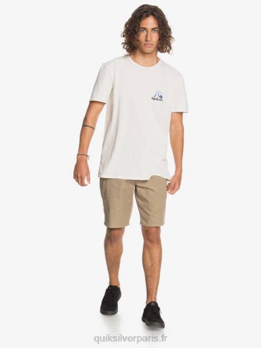 Hommes Quiksilver short de tous les jours union stretch 20 poches chino D6PT1315 bois d\'orme