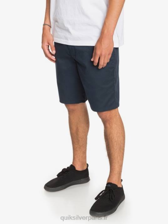 Hommes Quiksilver short de tous les jours union stretch 20 poches chino D6PT1316 blazer bleu marine