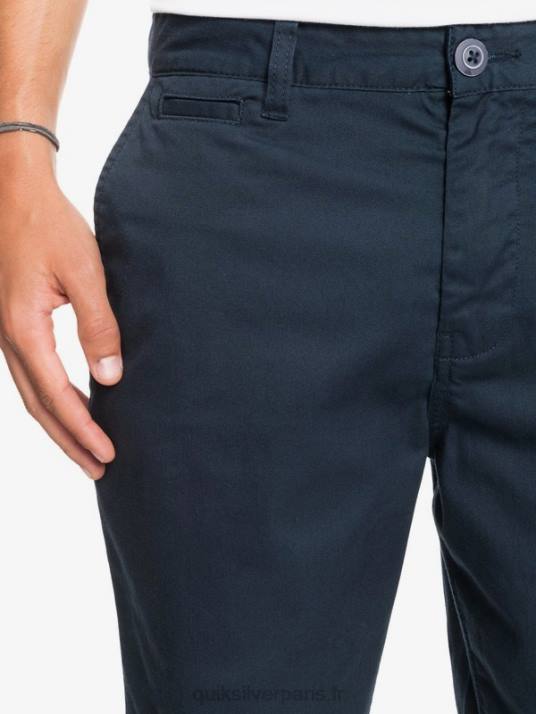 Hommes Quiksilver short de tous les jours union stretch 20 poches chino D6PT1316 blazer bleu marine