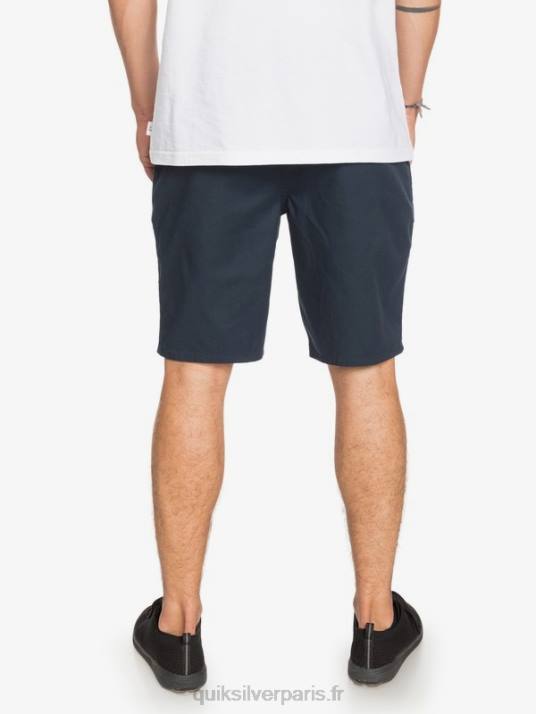 Hommes Quiksilver short de tous les jours union stretch 20 poches chino D6PT1316 blazer bleu marine