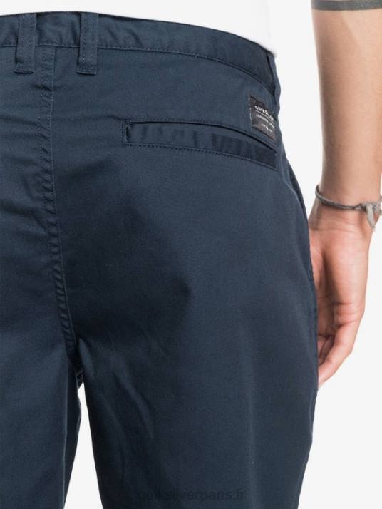 Hommes Quiksilver short de tous les jours union stretch 20 poches chino D6PT1316 blazer bleu marine