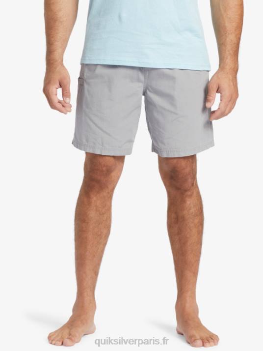 Hommes Quiksilver short waterman last light élastiqué 19 D6PT254 Peau de requin