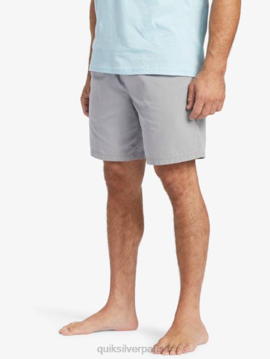 Hommes Quiksilver short waterman last light élastiqué 19 D6PT254 Peau de requin