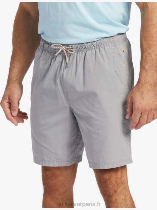 Hommes Quiksilver short waterman last light élastiqué 19 D6PT254 Peau de requin