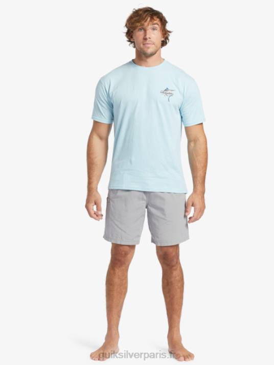 Hommes Quiksilver short waterman last light élastiqué 19 D6PT254 Peau de requin