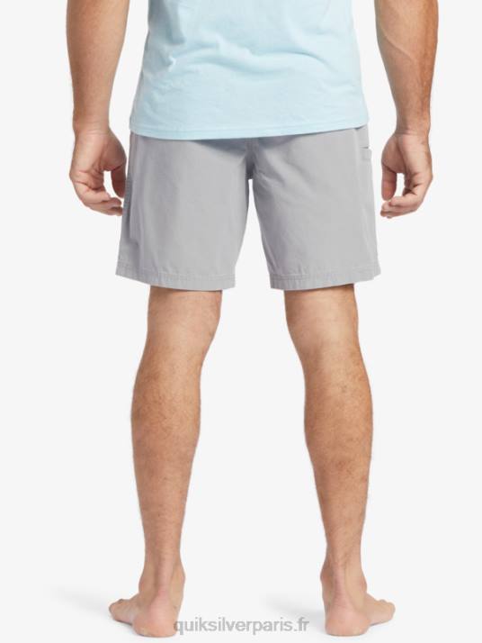Hommes Quiksilver short waterman last light élastiqué 19 D6PT254 Peau de requin