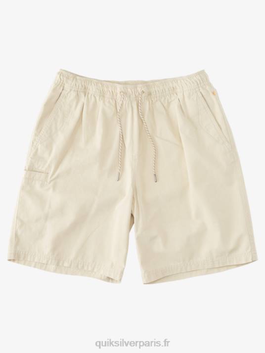 Hommes Quiksilver short waterman last light élastiqué 19 D6PT255 riz brun